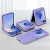 For Samsung Galaxy Z Flip6 Hinge MagSafe PC Full Coverage Phone Case(Purple)
