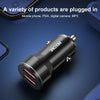 WK WP-C43 Staroad Series 15W Dual USB Car Charger(Coffee)