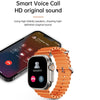 WS-E9 Ultra 2.2 inch IP67 Waterproof Silicone Band Smart Watch, Support Heart Rate / NFC(Silver)