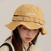 Summer Outdoor Mountaineering Fisherman Hat Camping Sun Protection Cap, Size: M(Black)