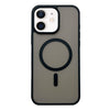 For iPhone 11 Frosted Skin Feel MagSafe Phone Case(Black)