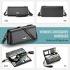 CaseMe ME30 Max Multifunctional Large-Capacity Shoulder Crossbody Phone Bag(Black)