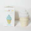 3 PCS Cartoon Ice Cream Night Light Children Room LED Light(Blue)
