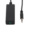 3.5mm Audio Common Ground Isolator Signal Anti-jamming Noise Reducer(Black)
