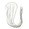 Single -row  Rhinestone Chain Hair Band Female Braided Tassel Headdress