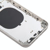 iPhone 11 Back Cover, iP15 Pro Style (White)