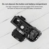 PULUZ Video Camera Cage Filmmaking Rig with Handle for Sony Alpha 7C / ILCE-7C / A7C(Black)