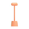 Long Handle Pet Comb with Base (Orange) - Cat & Dog Grooming Tool