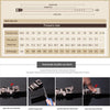 COWATHER CZ022 Men Two-Layer Leather Casual Business Automatic Buckle Belt, Length: 130cm(Black)