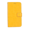 For Asus Zenfone 8 ZS590KS idewei Crazy Horse Texture Horizontal Flip Leather Case with Holder & Card Slots & Wallet(Yellow)