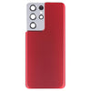 Samsung Galaxy S21 Ultra 5G Back Cover Red - with Lens Cover