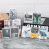 100pcs /Pack Luggage Shape Packaging Box PVC Transparent Package Box For Watch Case Lens Film, Spec: 5