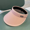 MENGLANDI Summer Outdoor Riding Anti-ultraviolet Sunshade Empty Top Hat, Size: Adjustable(D-200 Pink)
