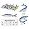 HENGJIA 17.8cm 38g 8 Section Fish Fake Bait(3)