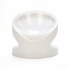 Elevated Cat Bowl, Tilted Raised Pet Dish, 14.2cm