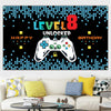 180x110cm Game Console Theme Birthday Background Birthday Party Decoration Banner(2023SRB54)