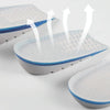Silicone Honeycomb Shock Absorption TPE Heel Protection Pad Heightening Insole, Size: Height 3.5 cm