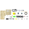 Wooden Electric Simulation Crawler Tank DIY Toy Assembly Model,Spec:  No. 4 Follow The Black Line