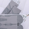 Men Basketball Socks Shock Absorption Mid-Tube Sports Socks, Size: Free Size(Light Gray)