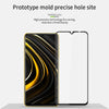 For Xiaomi Poco M3 MOFI 9H 3D Explosion-proof Curved Screen Tempered Glass Film(Black)