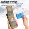 For Samsung Galaxy A22 5G Twill Fabric Leather Vertical Flip RFID Card Bag Phone Case(Khaki)