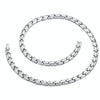 CNC-007 Magnetic Titanium Steel Necklace Jewelry(Golden)