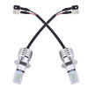 2 PCS H3 72W 1000LM 6000-6500K Super Bright Car Fog Light LED Bulbs, DC 12-24V(Ice Blue Light)