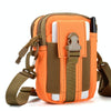 LT-02 Casual Multifunctional Messenger Belt Bag with Shoulder Strap(Orange)