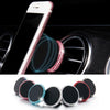 Car Diamond Magnetic Air Outlet Mobile Phone Holder (Colourful White)