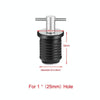 Marine Motorboat Deck Cross Drain Plug Screw, Size: Stainless Steel For 25mm
