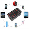 100W 20 USB Ports Fast Charger Station Smart Charger, AC 110-240V, Plug Size:UK Plug