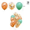 44 PCS/Set Citrus Pattern Themed Baby Birthday Party Decoration