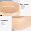 Large Pink Plastic Pet Bowl for Cats & Dogs - 25cm