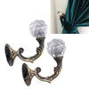 Retro Water Wafer Head Barb Curtain Decorative Wall Hook(Bronze)