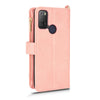 For Alcatel 1S 2021 / 3L 2021 Litchi Texture Zipper Leather Phone Case(Pink)