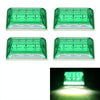 4 PCS ZS-6001 DC24V Car / Truck Side Marker Indicator Lights Bulb Lamp (Green Light)