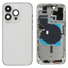 iPhone 14 Pro Max Back Cover Silver - Power, Volume & Wireless Charging (CE)