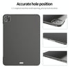 For iPad Pro 12.9 inch (2021) / (2020) Shockproof Soft TPU Protective Tablet Case(Transparent)