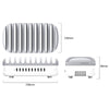 ORICO DUK-10P-DX 120W 5V 2.4A 10 Ports USB Charging Station, AU Plug(White)