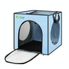 FUNADD Pet Drying Box, Portable & Foldable, Blue, For Pets Up To 5kg