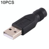 10 PCS 3.5 x 1.35mm to USB 2.0 DC Power Plug Connector