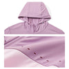 UPF40+ Men and Women Summer High Elasticity Ice Silk Sunscreen Clothing Sports Coat, Size:XXXL(Pink-Female)