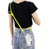 For Samsung Galaxy S24 FE 5G GKK Space Series Full Coverage Phone Case with Crossbody Rope(Yellow)