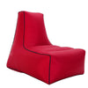 BB1082 Inflatable Sofa Inflatable Bed Outdoor Folding Portable Air Sofa Size: 85 x 80 x 75cm(Wine Red)