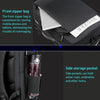PV01 Multifunctional Men Backpack Portable Large Capacity Backpack Computer Bag(Black)