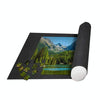 Solid Felt Jigsaw Puzzle Organizer Mat, Specification: 31 x 46 inch(Black-Printed-Single)