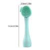 Hand-Held Silicone Cleansing Brush And Mask Brush Green Single Head