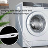 Washing Machine Inner Barrel Cleaning Brush Cleaning Air Conditioner Long Handle Brush Sink Crevice Brush(White)