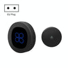 Self-Powered Wireless Doorbell, 180m Range, 58 Ringtones, EU Plug, Black