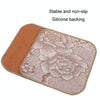 Summer Office Seat Cushion Chair Pad Double Thickened Cooling Mat Home Sofa Cushion, Size: 55x55cm(Carbonized Bamboo)